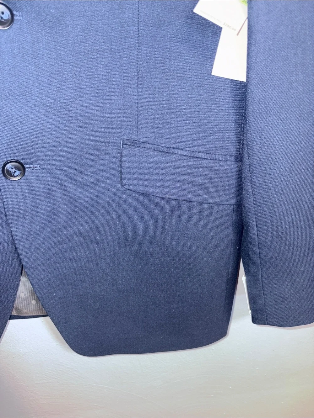 PERRY ELLIS Portfolio navy suit jacket